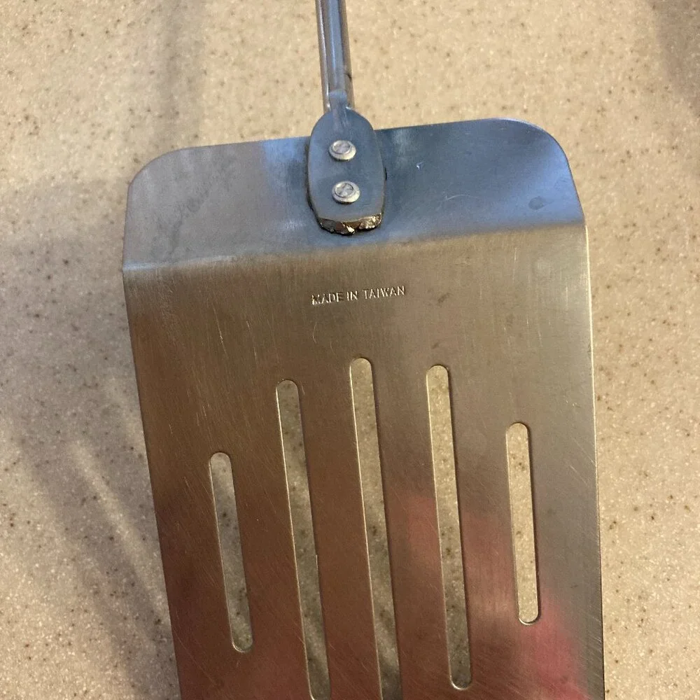 Stainless Steel Fork & Spatula Barbecue Tools EUC Vintage